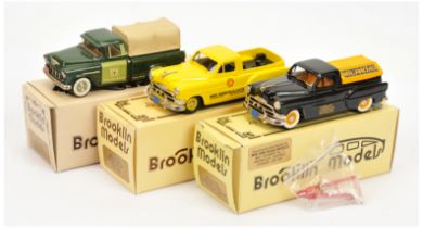 Brooklin group of models to include (1) BRK31z 1953 Pontiac Pick-Up model Garage