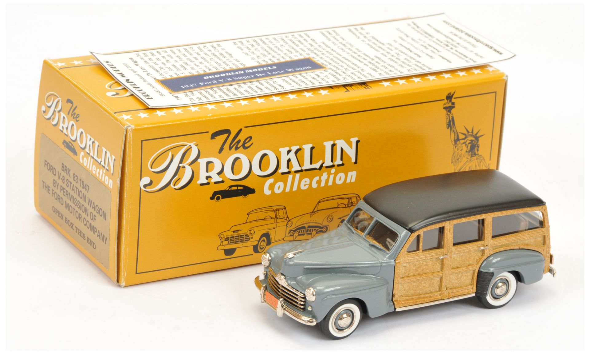 Brooklin BRK83 1947 Ford V-8 Station Wagon by Permission of  the Ford Motor Company 