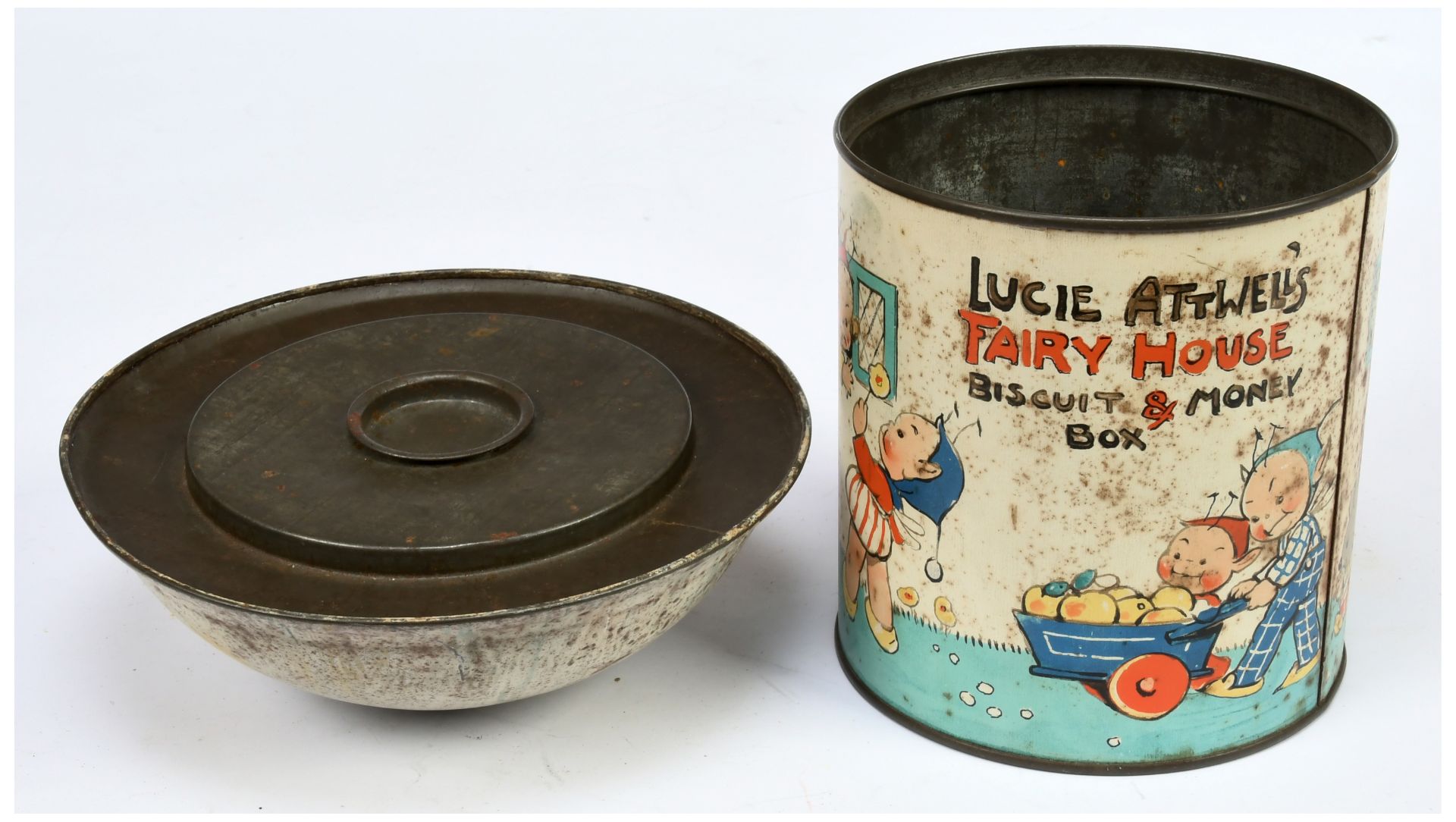 Lucie Attwell Fairy House biscuit tin - Bild 3 aus 3