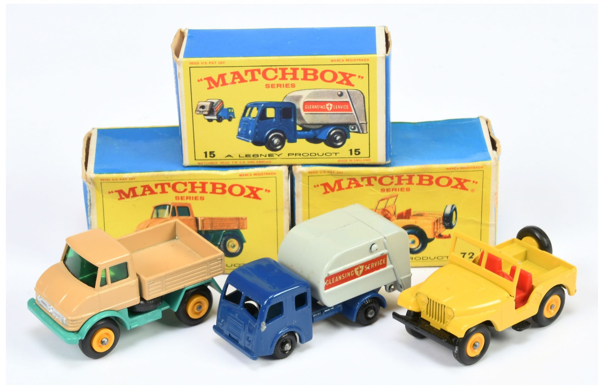 Matchbox group of  Regular Wheels 