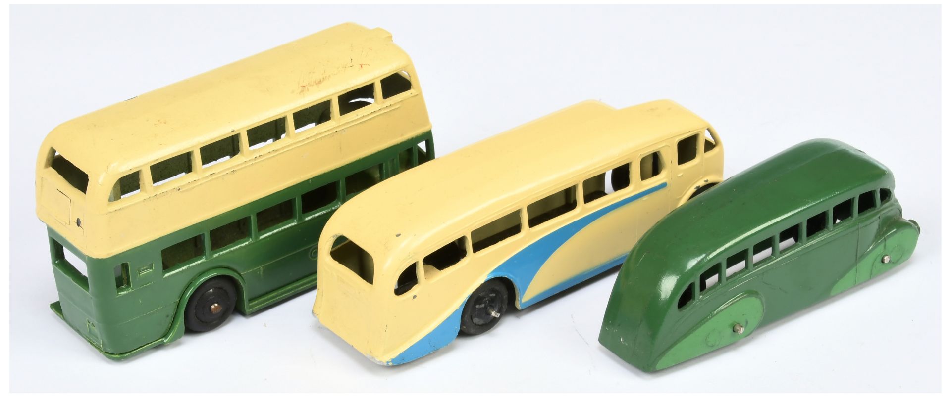 Dinky group of 1940 issue buses  - Bild 2 aus 2