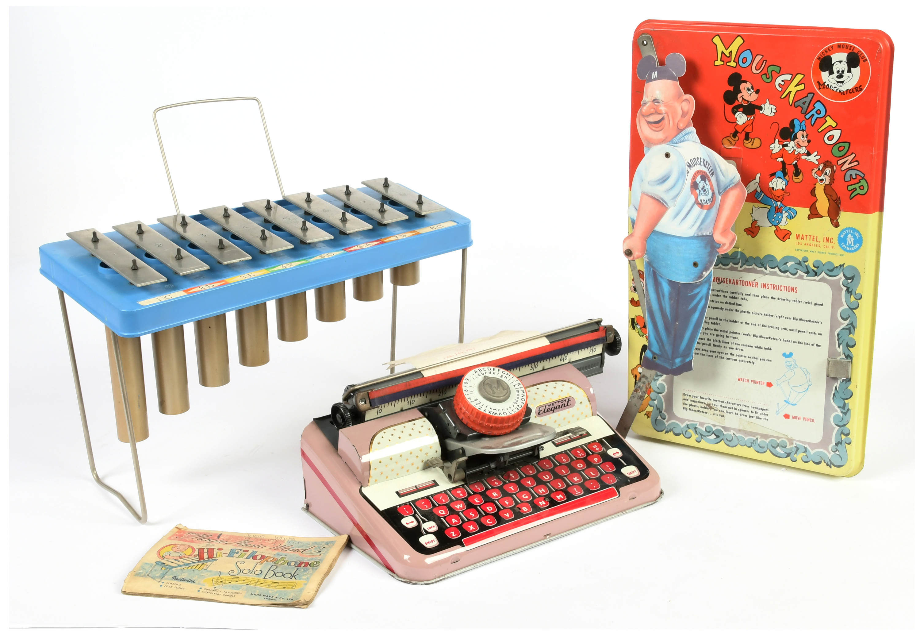 Tinplate & Plastic novelties x 3