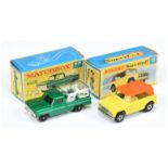 Matchbox Superfast and Regular Wheels pair of models