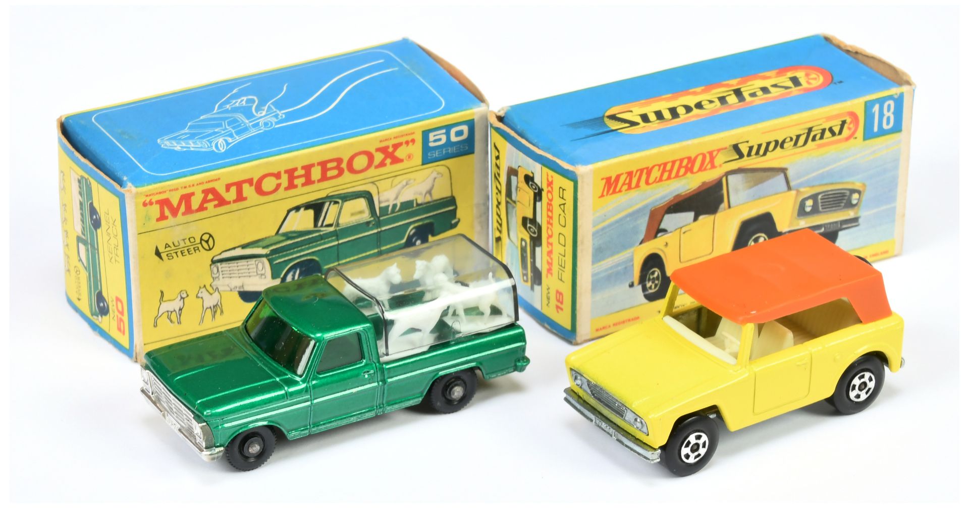 Matchbox Superfast and Regular Wheels pair of models