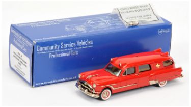 Brooklin Community Service Vehicles CSV.19 19653 Henney-Packard Limousine Ambulance