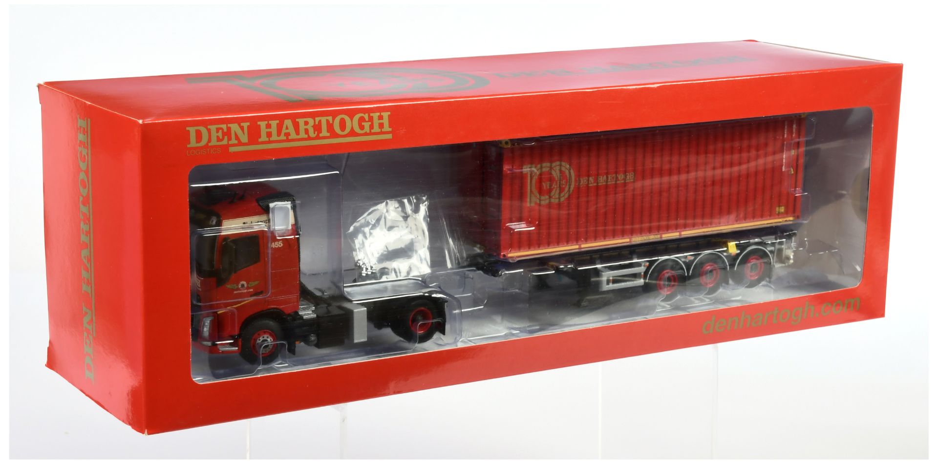 WSI Models Volvo 1:50 scale 100 years Den Hartogh articulated truck and trailer