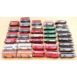 Dinky and similar, a mixed unboxed bus group. (Some have been repainted) Conditions generally app...