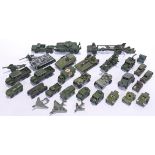 Dinky, an unboxed military vehicle group