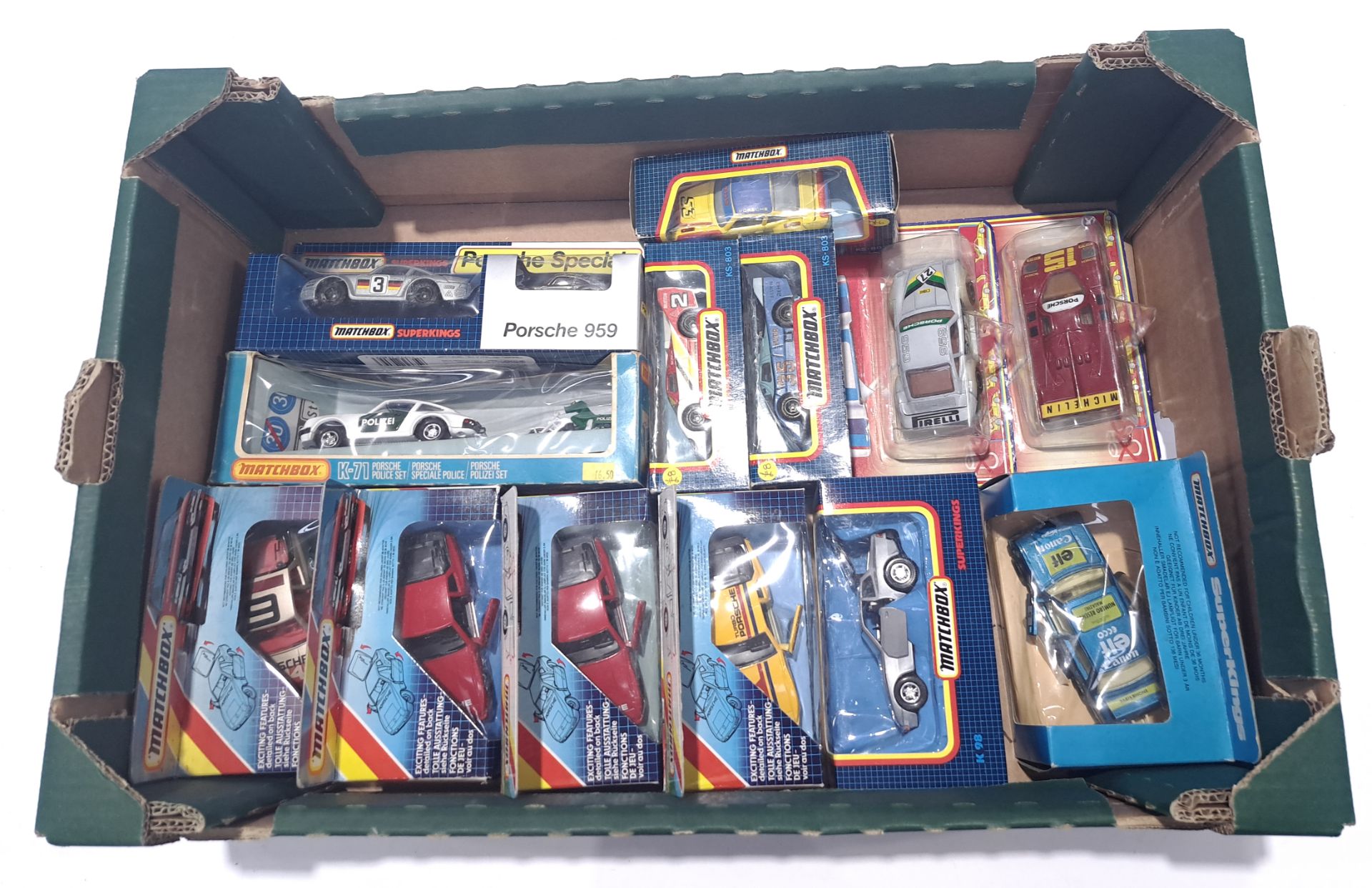 Matchbox a mixed boxed group to include Matchbox Superkings KS 809 and others. Conditions general...