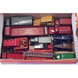 Dinky a mixed unboxed group of Vintage  play worn vehicles. Conditions generally appear Fair to G...