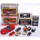 Onyx, Bburago, Corgi & similar, a boxed & unboxed mix scale vehicle group