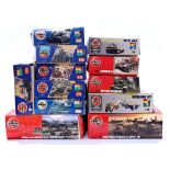 Airfix, a mixed boxed group of 1/72 and 1/76 scale Tanks and similar. Not checked for completenes...