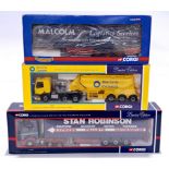 Corgi, a boxed 1:50 scale truck, trailer & tanker group