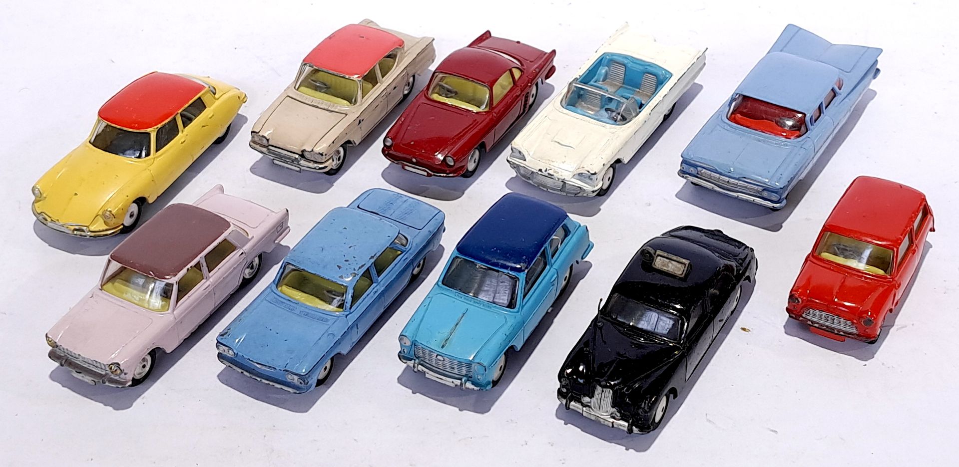 Corgi, an unboxed vehicle group