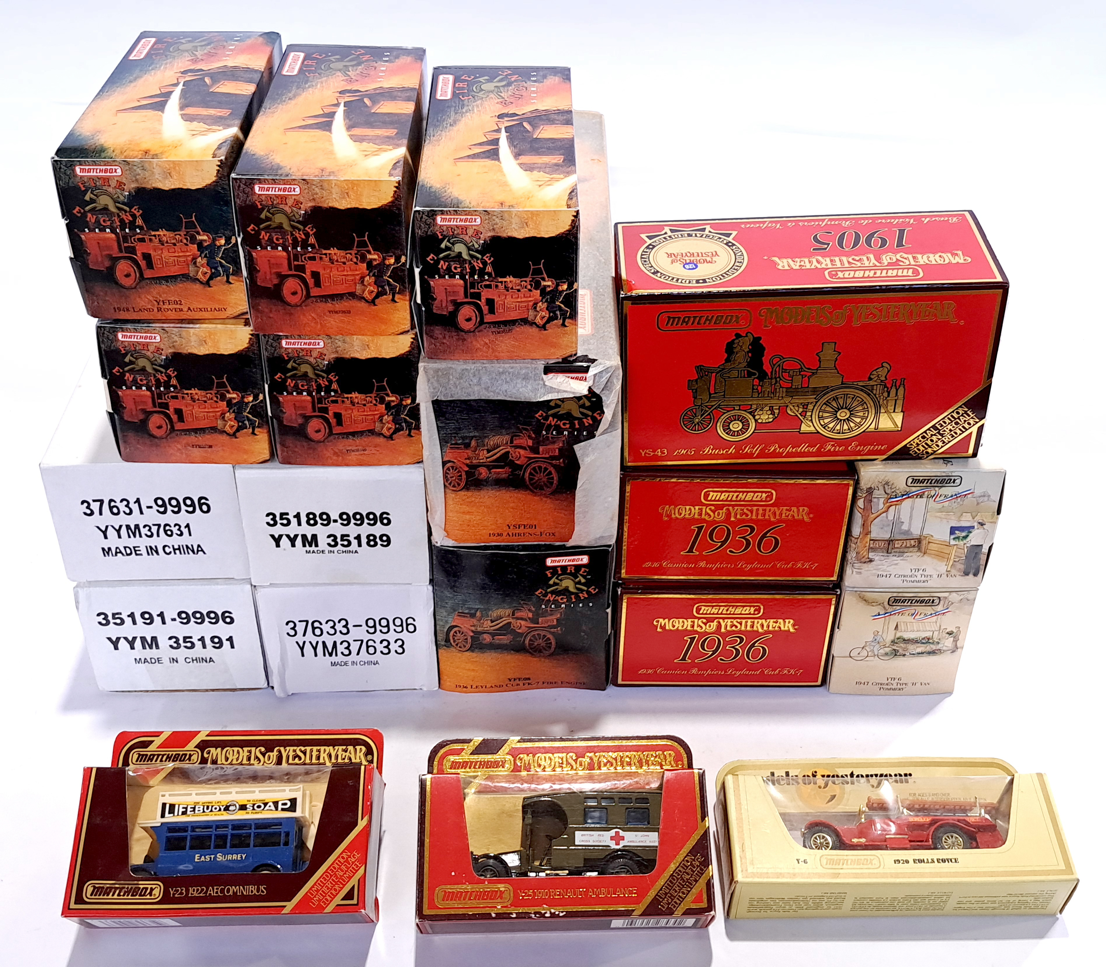 Matchbox Models of Yesteryear , a boxed group