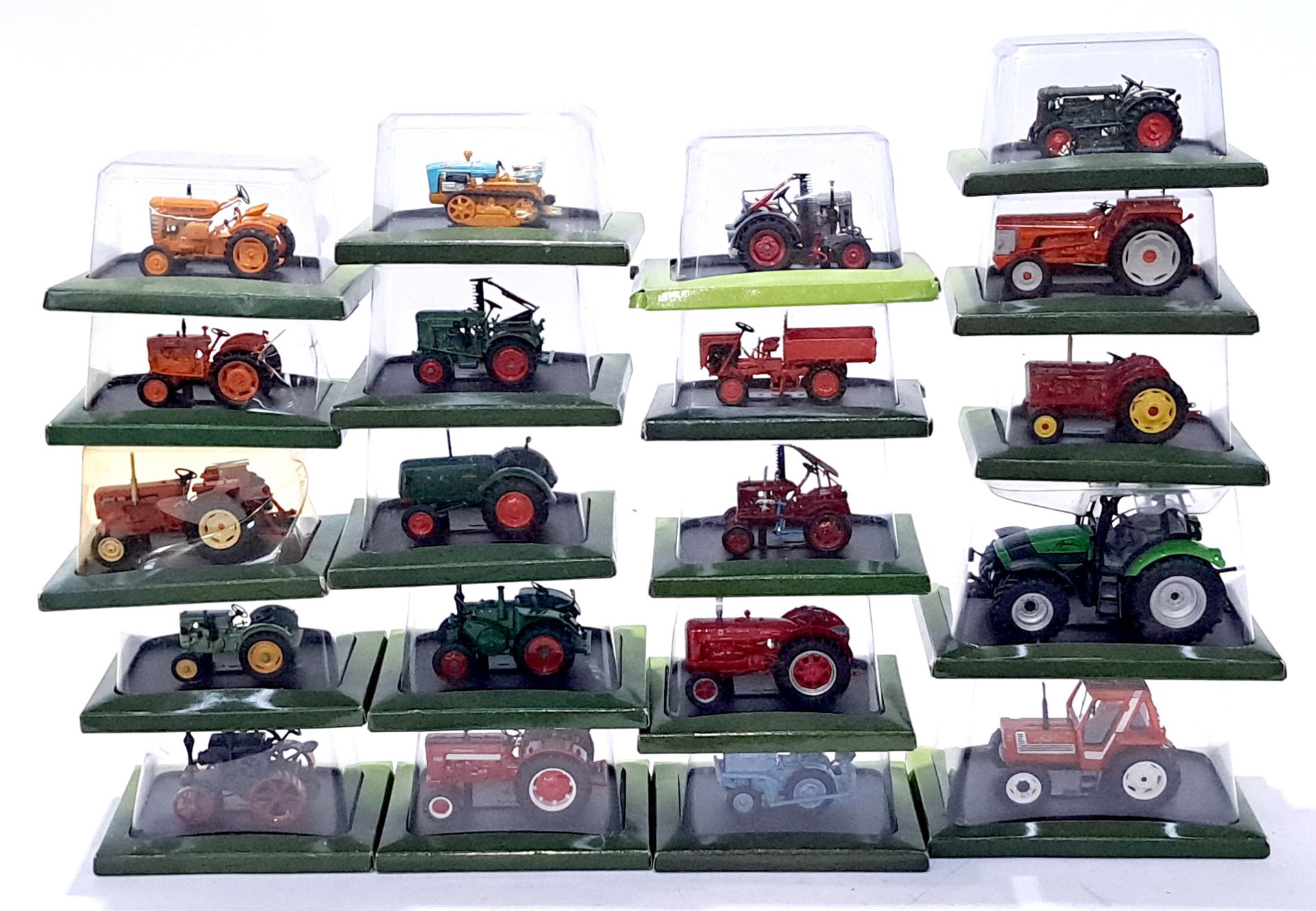 Hachette Partworks a boxed group of Tractors and similar items. Conditions are Excellent to Near ...
