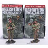 King & Country's a boxed 1:30 scale hand made figure pair