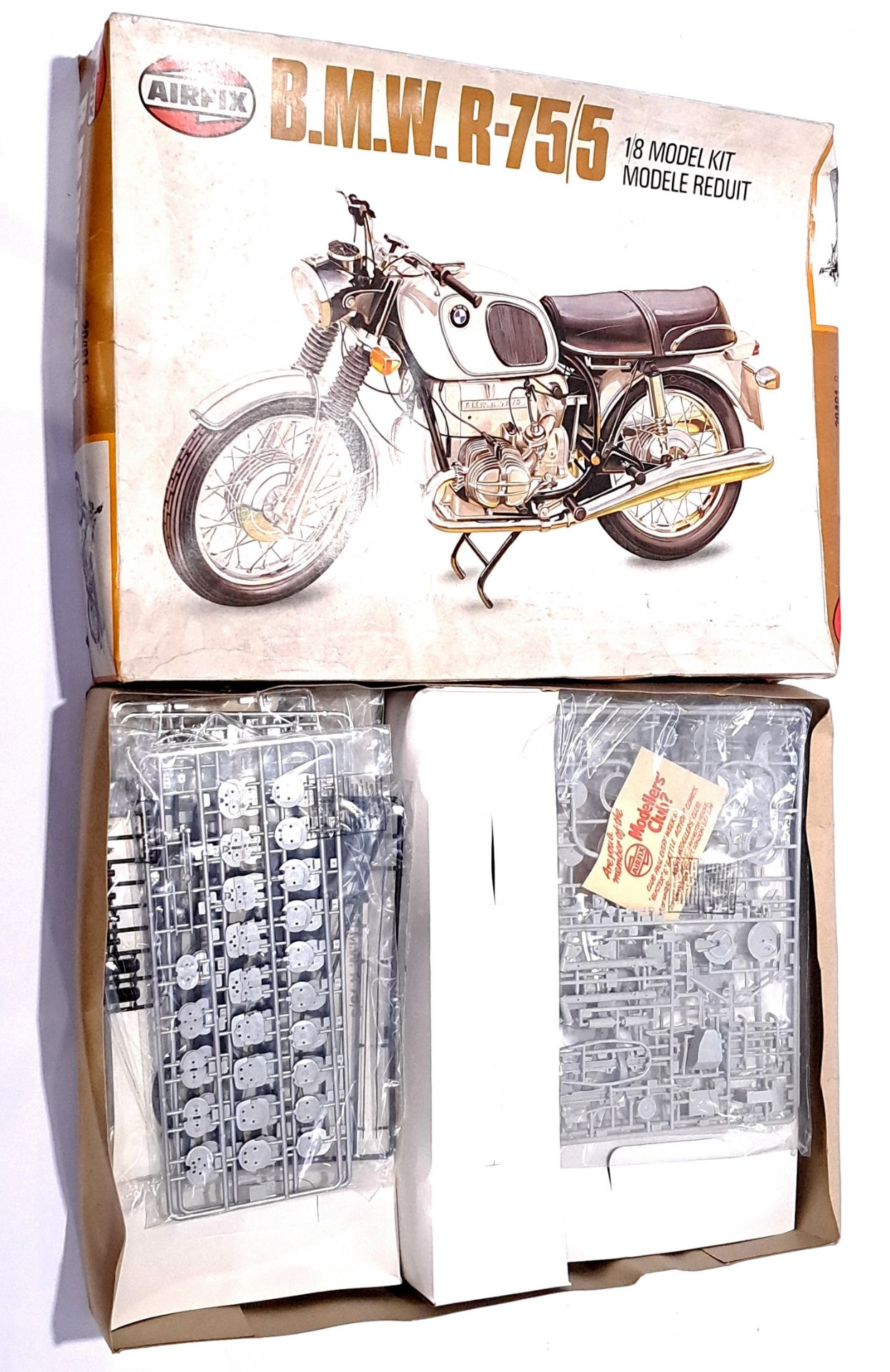Airfix BMW R-75/5 - 1/8 Scale. Not checked for completion or correctness but appears to be be pre...