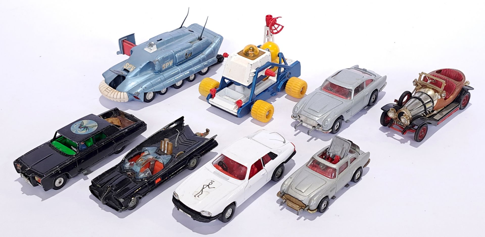 Corgi & Dinky, an unboxed TV & Film related vehicle group