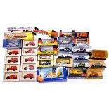 Dinky, Corgi, Cararama and similar, a mixed mainly boxed group of Diecast. Conditions generally a...