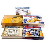 Aoshima, Imai & DeAgostini Thunderbirds related unmade plastic model kits