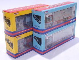 Corgi, a boxed 1:50 scale Commercial models "Tippers/Rigids Series". Conditions generally appear ...