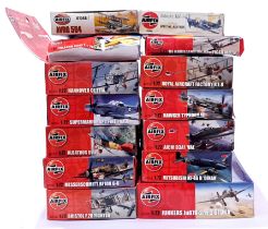 Airfix, a mixed boxed group of 1/72 scale Planes. Not checked for completeness or correctness, th...