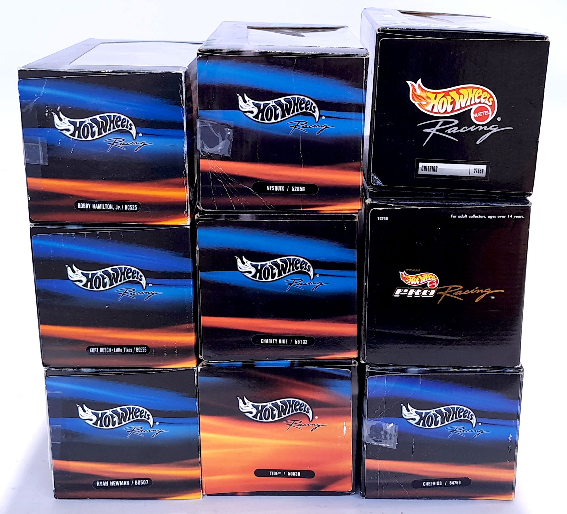 Mattel Hot Wheels Racing, a boxed 1:24 scale NASCAR group - Bild 2 aus 2