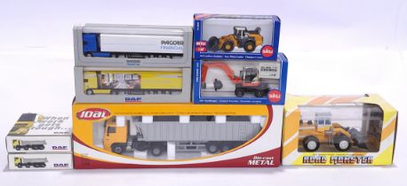 WSI Models (Promotoys), Siku, Joal & simialr, a mixed scale truck & plant group