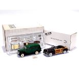 Franklin Mint & Danbury Mint, a boxed 1:24 scale pair