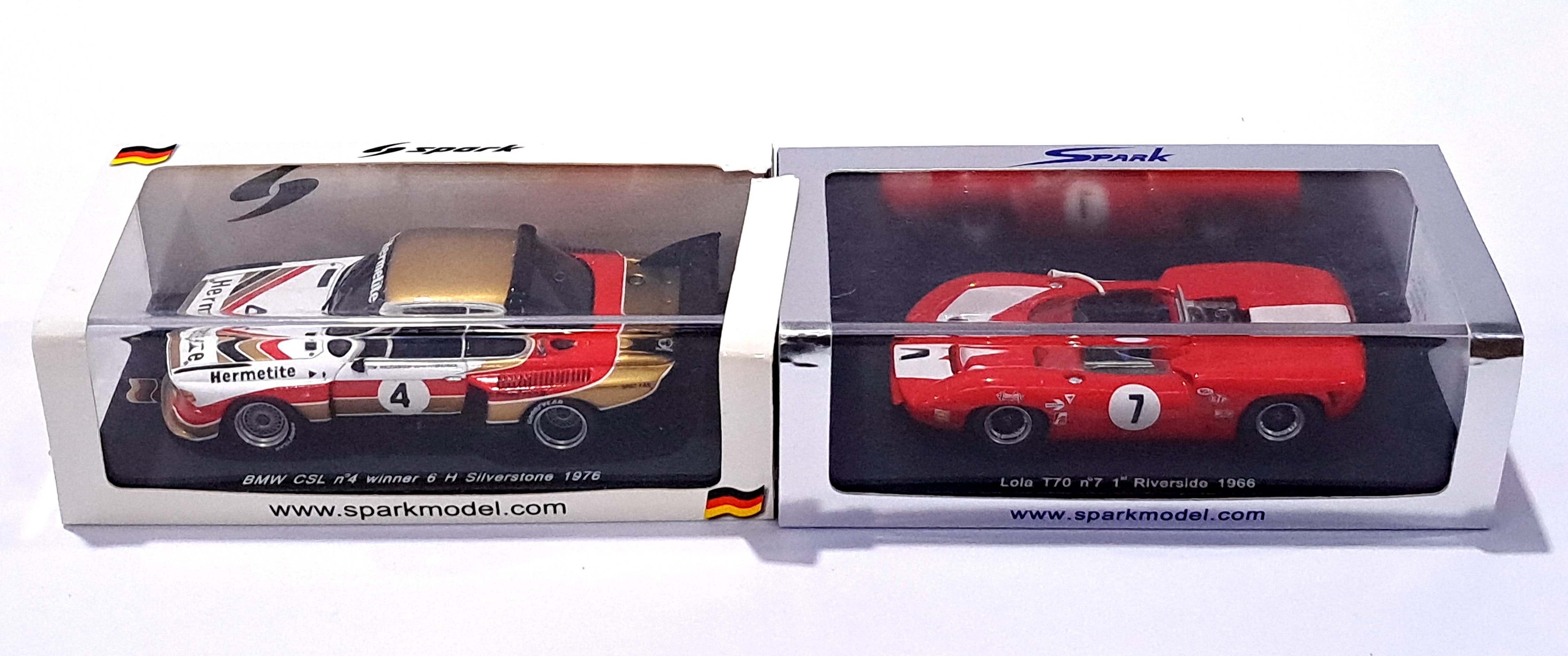  Spark a mixed boxed pair to include S1142 and SG023. Conditions generally appear Near Mint in ge...