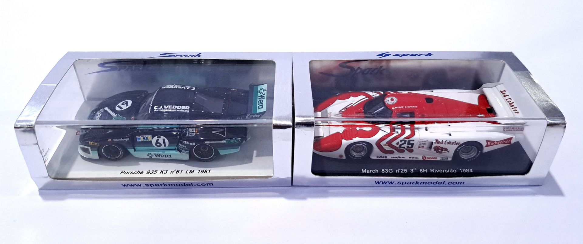  Spark a mixed boxed pair to include S2992 and S2059. Conditions generally appear Near Mint in ge...