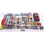 Corgi, Dinky, Majorette & similar, an unboxed mixed vehicle group