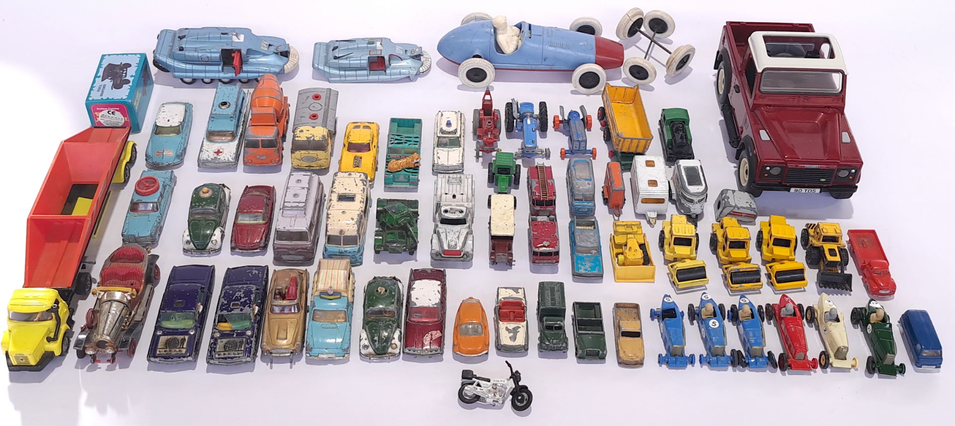 Corgi, Dinky, Majorette & similar, an unboxed mixed vehicle group