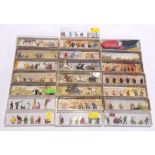 Merten HO scale figures sets.