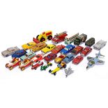 Dinky & Spot-On, an unboxed mixed vehicle group