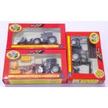 Britains Tractors 09638, 09447 and 9649 a boxed trio. Not checked for completion or correctness. ...