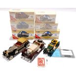 Corgi, Franklin Mint, Bburago & similar, a boxed and unboxed mixed vehicle group