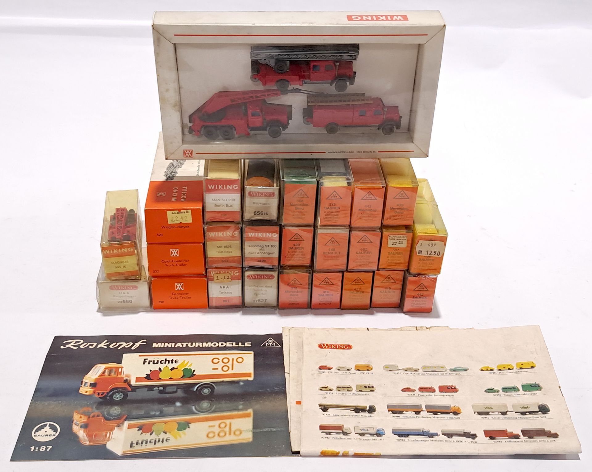 Roskopf & Wiking, a boxed HO/1:87 scale vehicle group