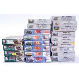ACE similar, a mixed boxed group of 1/72 and similar scale Tanks and Trucks. Not checked for comp...
