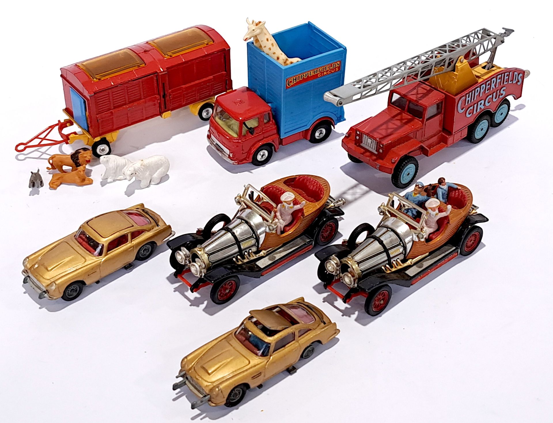 Corgi, an unboxed vehicle group