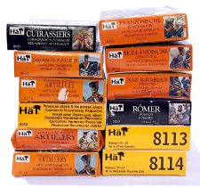 Hat, a mixed boxed group of 1/72 scale Figures and similar. Not checked for completeness or corre...