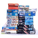 Amodel, AZ Models and similar, a mixed boxed group of 1/72 and similar scale Planes. Not checked ...