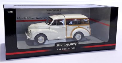 Minichamps (Paul's Model Art) 1:18 scale Morris Minor Traveler