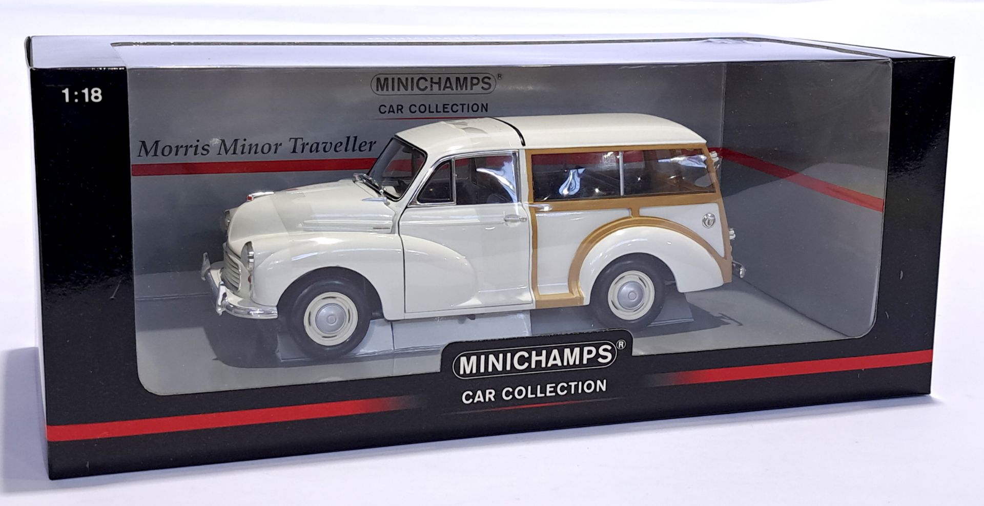 Minichamps (Paul's Model Art) 1:18 scale Morris Minor Traveler