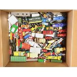 Bburago, Husky, Matchbox, Majorette & similar, a large quantity of unboxed diecast vehicles & sim...