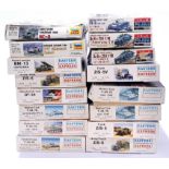 Eastern Express, Fujimi and similar, a mixed boxed group of 1/72 and similar scale Tanks and Truc...