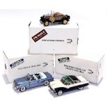 Danbury Mint, a boxed 1:24 scale trio