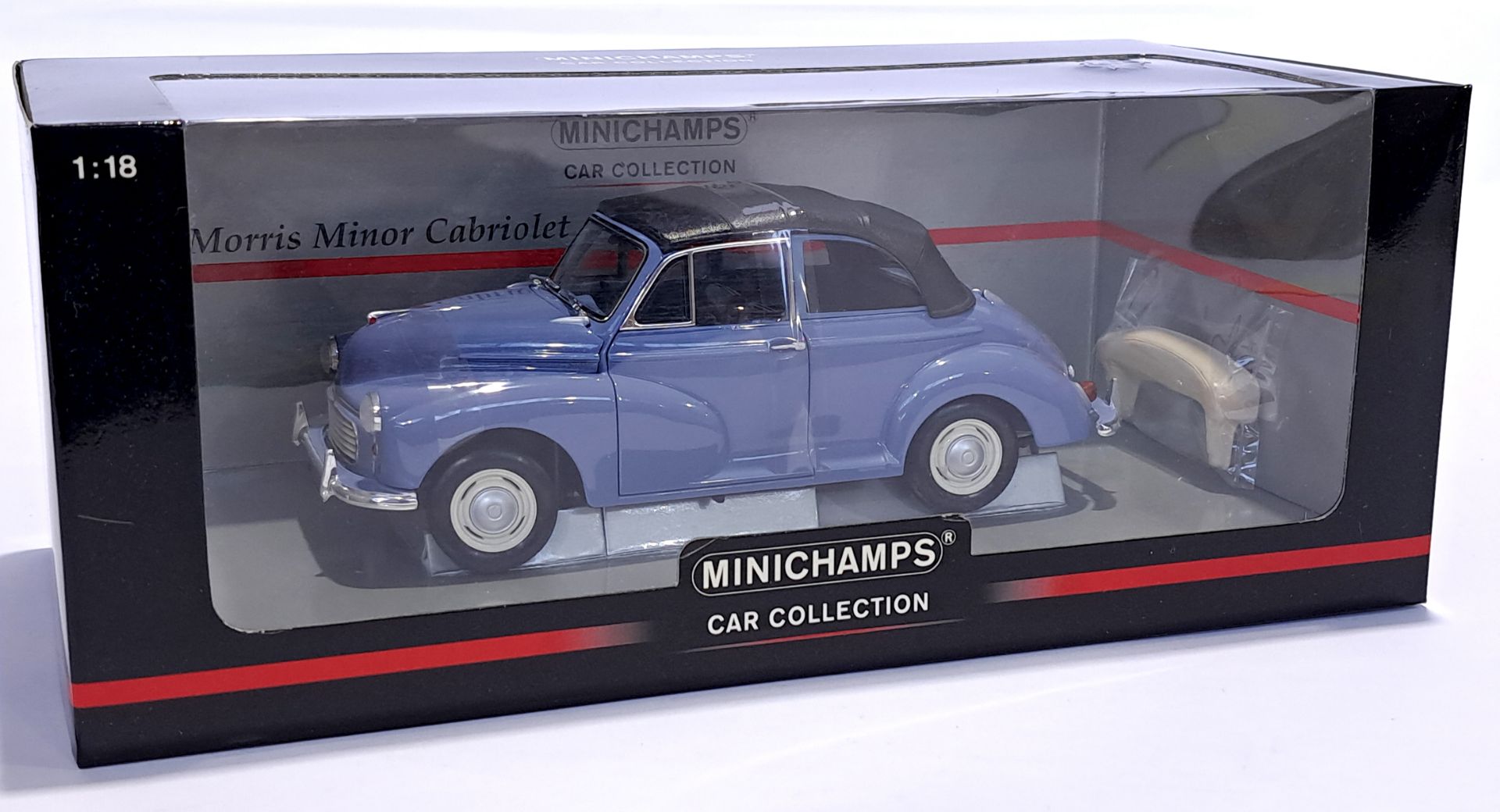 Minichamps (Paul's Model Art) 1:18 scale Morris Minor Cabriolet