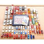 Matchbox, an unboxed mixed vehicle group